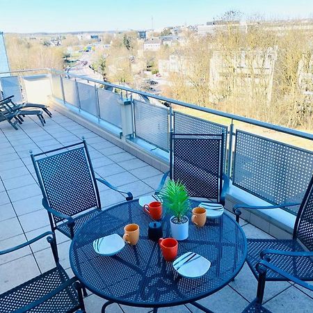 Big Penthouse 2 Bedrooms In Center With Parking And Largeterrace-41 Luxembourg Luaran gambar
